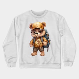 Back To School Bear Crewneck Sweatshirt